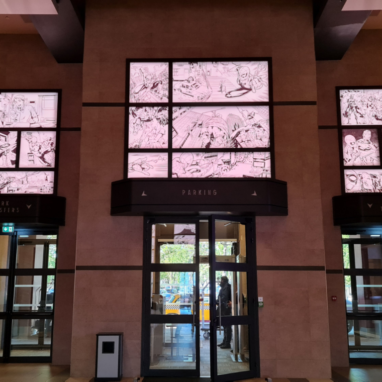 HOTEL NEW YORK THE ART OF MARVEL DLP